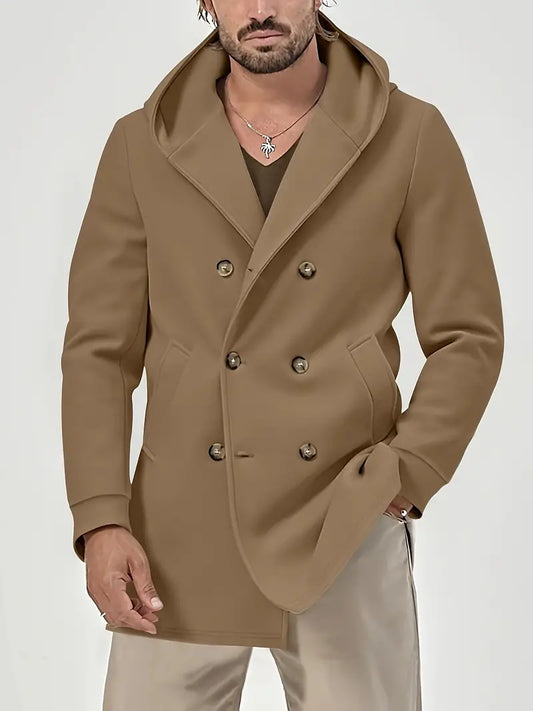 Giuliano | Hooded Trench Coat