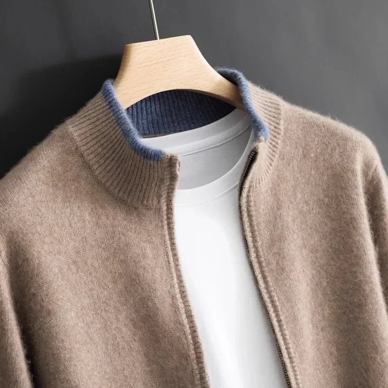 Carol Cashmere Zip Jacket