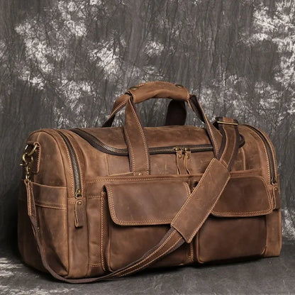 Alfie™ | Vintage Dufflebag For Stylish Travelers