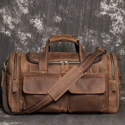 Alfie™ | Vintage Dufflebag For Stylish Travelers